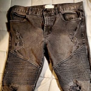 Vintage Men's Bullhead Stacked Skinny Jeans